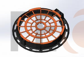 Временная решётчатая крышка для люков ГТС