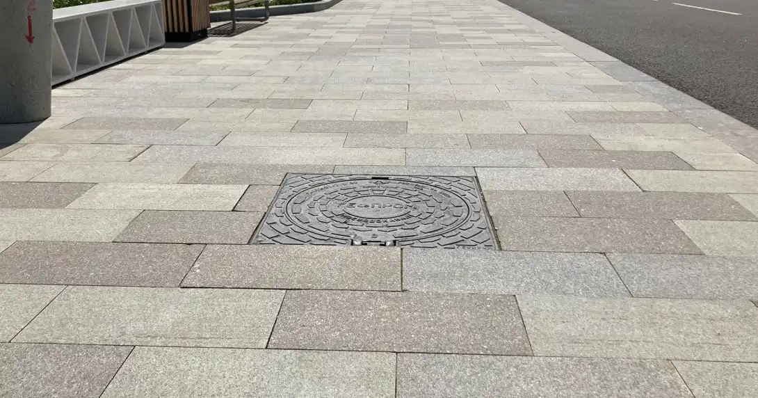 Люки для инженерных сетей Северного речного вокзала