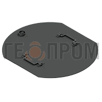 запорное устройство люка — крышка кр-1 с замком