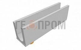 лоток водоотводный бетонный standart dn150 h=290 с вертикальным водосливом
