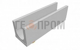 лоток водоотводный бетонный standart dn200 h=280 с вертикальным водосливом
