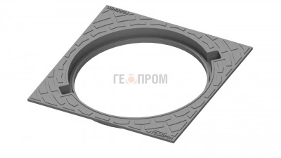 корпус квадратный 750*750 с пазом под рти