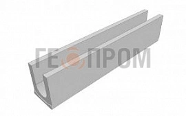 лоток водоотводный бетонный standart dn100 h=190
